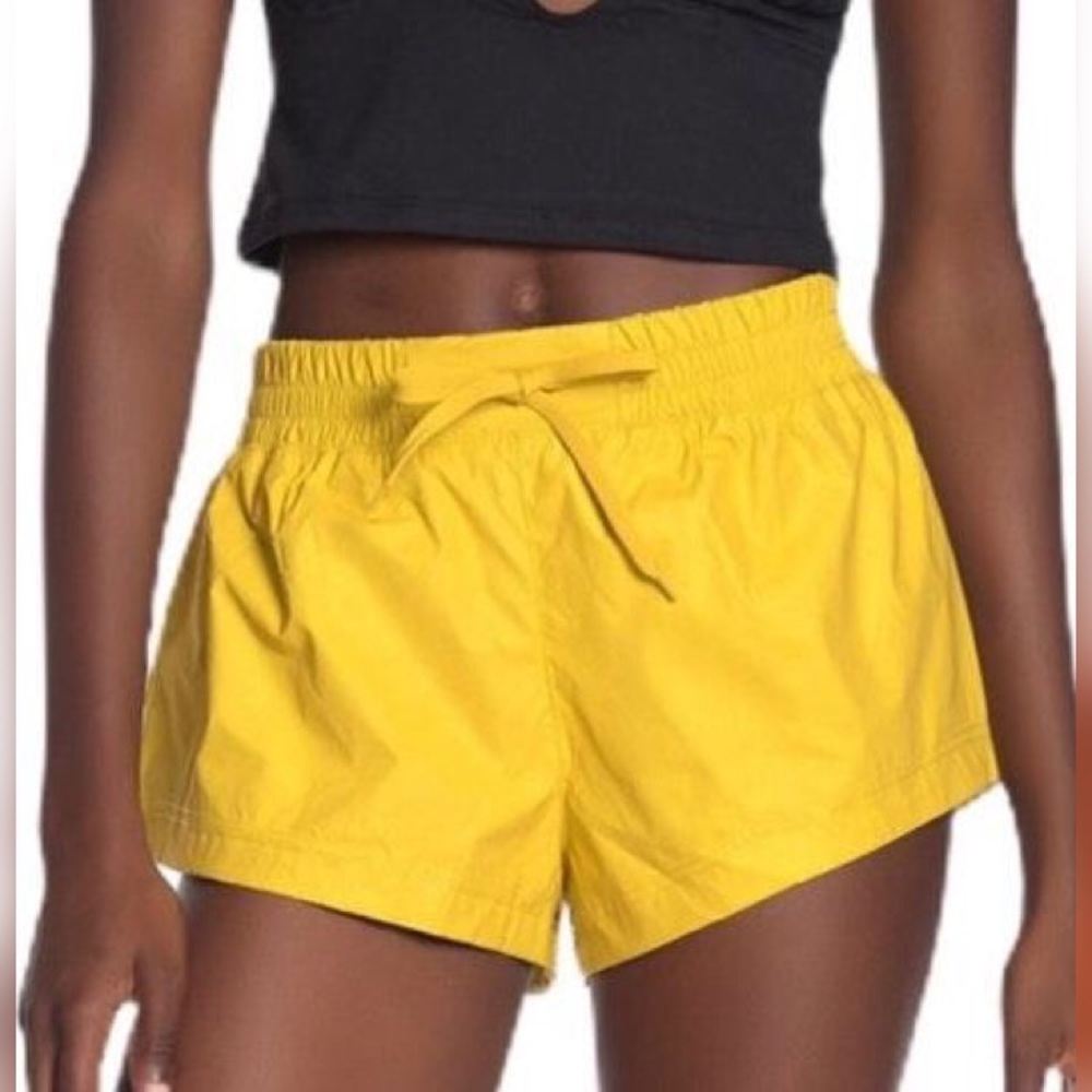 New Free People Movement Moonlight Reflective Shorts